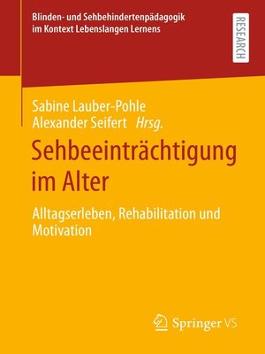 cover image of Sehbeeinträchtigung im Alter